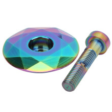Färgglad aluminiumlegering mountainbike styrstamskåpa CNC-fräst 286 mm