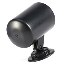 Zwarte houder voor dashboardmeter in auto, universeel voertuig.