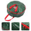 5 Pcs Christmas Wreath Storage Bag Premium Plastic Round 8
