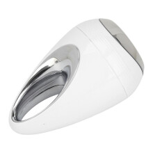 Mini Skin Rejuvenation Device with Red LED, Vibration, 70x45mm, White