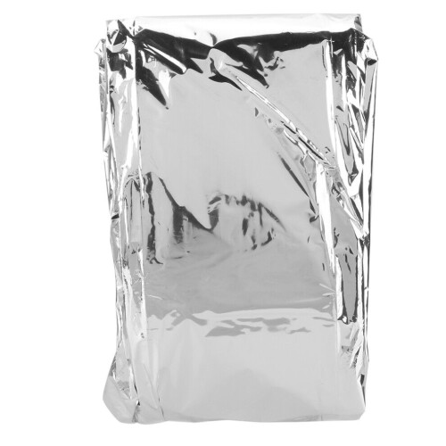 Emergency Space Blanket, Reusable, Foldable, 210*140cm, Silver 1