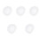 5 Packs Artificial Snowflake Christmas Decoration 5