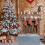 1Pc Polyester Christmas Tree Storage Pouch Grey for Home Use 9