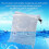 1Pc Polyester Christmas Tree Storage Pouch Grey for Home Use 10