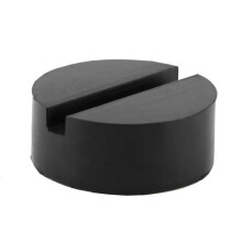 Almohadilla de goma para disco de gato con ranura negra de 6 cm, práctica y popular, con soldadura lateral