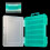 Double Sided Fishing Tackle Storage Box Multi Compartment Small Green Lures Baits Hooks Organizer 4