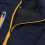 Con Cappuccio E Pile Navy Impermeabile 9