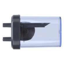 Contador de burbujas de CO2 portátil, difusor de plástico ABS para acuario, 7 x 4 cm