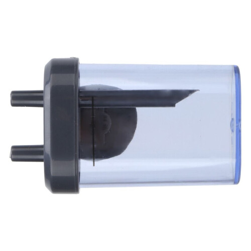 Draagbare CO2-bellenteller/aquariumdiffuser van ABS-kunststof, 7x4 cm