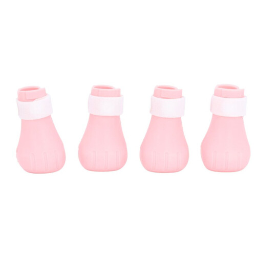 Silicone Cat Paw Covers for Bathing, Biting & Injection, Roseate 2