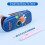 Rechargeable Electric Eraser Kit 20pcs Refills, Blue/Pink/Grey 4