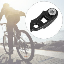 Rallonge de patte de dérailleur arrière de vélo, rallonge de crochet de dérailleur arrière, noire