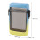 Clear Plastic Cigarette Case with Rope Waterproof Blue Yellow Slim Design 2