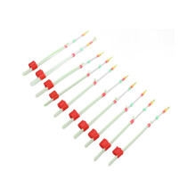 10 stuks ABS-hengeluiteinden voor ijsvissen, 10,4 cm, winteraccessoires