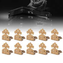 Kupfer-Eckenschutz für Holzschränke und Schmuckkästchen, 4er-Pack