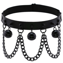 1 Zwarte Belketting Beenlusaccessoires Strand