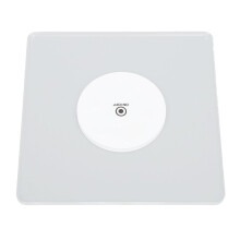 Square 10cm Non-Slip LED Coaster with Colorful Light for Home Bars