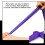 Elastic Bow Training Band Rubber Stretch Resistance 30lbs Purple 4