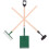 1 Set Gartengeräte Für Puppenhaus Tools 8
