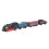 Vintage Alloy Steam Train Model Toy, Pull Back, Black, Educational 1