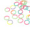 500 st ortodontiska gummiband 7,9 mm blandade färger elastiska 3