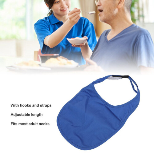Cubierta de ducha para traqueotomía, transpirable e impermeable, protector de cuello, azul 2