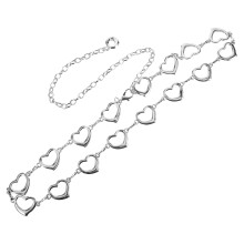 Silberne Ketten Gürtel Für Frauen Taille Ketten Gold Schmuck
