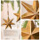 User Friendly Wood Star Shape Christmas Hanging-Polygonal Star 7