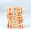 1 Set Drehbare Buchstabenblock Buchstabenbausteine Für Kinder 7