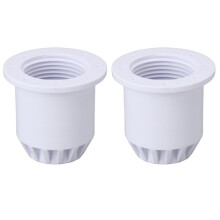 2 st 1,5 tums PVC-slangadapter för SolarPro 4553 poolvärmarkonvertering