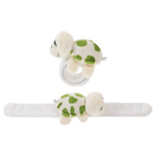 4 Stuks Dieren Thema Snelklik Armband Schildpad