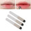 Portable Silicone Lip Brush Kit Easy Makeup Application 3pcs 1