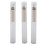 Portable Silicone Lip Brush Kit Easy Makeup Application 3pcs 2