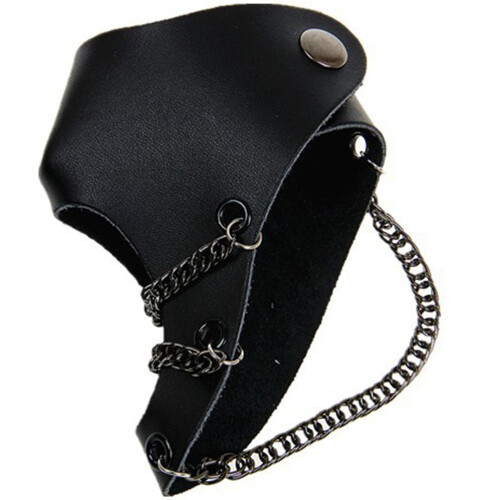 Gothic Handkette Mit Nieten Handschuh Armband Accessoire