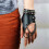 Gothic Handkette Mit Nieten Handschuh Armband Accessoire 5