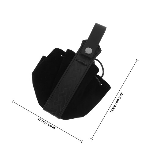 1 Set Cosplay Mittelalterlicher Wikinger Gürteltasche Mit Ledergürtel 1