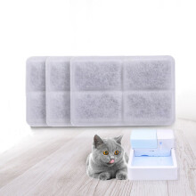 Filtros de agua de carbón ultrafino para dispensadores de mascotas (paquete de 3)