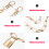 1 damen körperschmuck hüftkette retro 7
