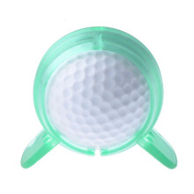Golfball-Linienmarker mit Stift, 360-Ausrichtungshilfe, Grün