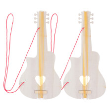 4 Diy Holzgitarre Spielzeug Für Kinder