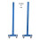 T-Shaped Bow Square Stainless Steel Recurve Archery Bowstring Ruler, Blue 3
