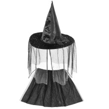 1 Set Umhang Maskerade Hut Stern Cape Kostüm Deko