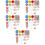 5 Sets Knetknete Set Eisbecher DIY Knetmasse Für Kinder 9