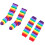 2 Rainbow Strips Handschoenen En Set Vrouwen 9