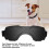 Black Dog Goggles with Adjustable Strap UV-Proof, Comfortable & Stylish 3