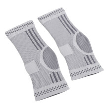 Atmungsaktive Knöchelbandage mit Kompressionsfunktion für Sport, Größe L