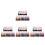 20Pcs Mini Dollhouse Cake Decorations Realistic Plastic 9