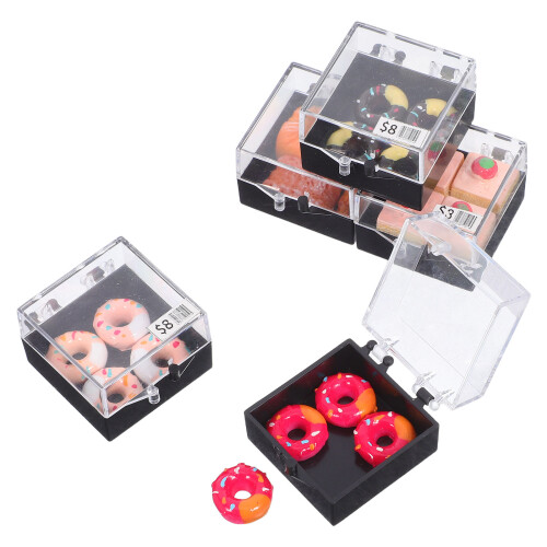 20Pcs Mini Dollhouse Cake Decorations Realistic Plastic 2