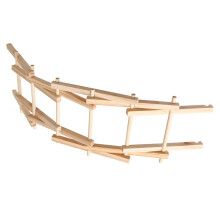 1 Set Kinder Wissenschaftsprojekt Bogenbrücke Holz Lernspielzeug