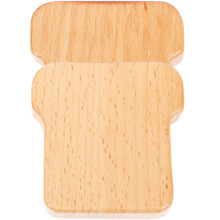 1 Set Toast Dekorationen Simulierte Brotscheibe Mini